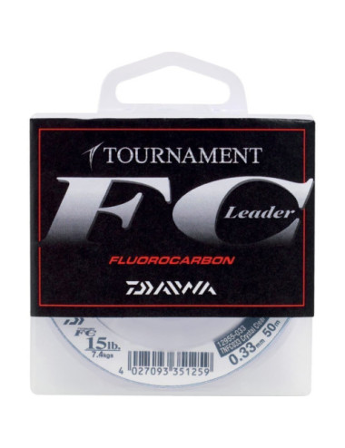 Sedal DAIWA Fluorocarbono 100 % Tournament FC LEADER