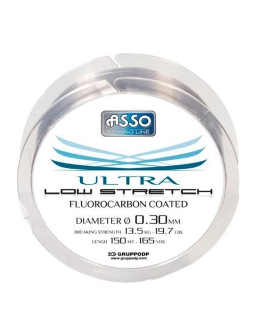 Sedal ASSO Ultra Low Stretch Fluorocarbono Coated 150m