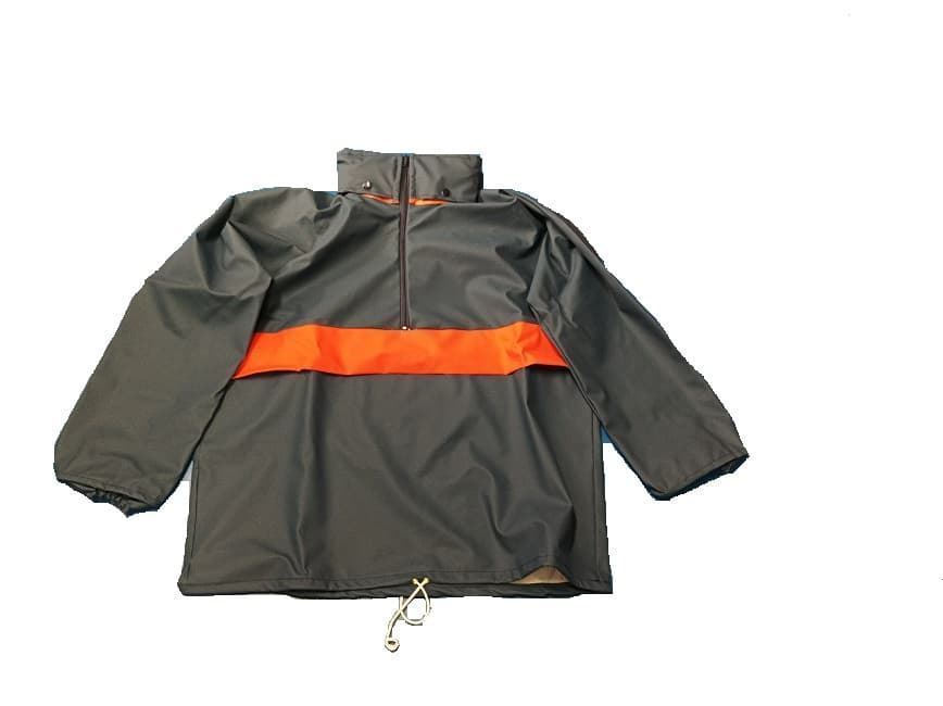 Chaqueta impermeable GALICIA MARITIMA cerrada CANGURO bicolor - Imagen 2