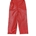 Pantalón peto GALICIA MARITIMA Gavina con tirantes impermeable reforzado en color rojo - Imagen 1